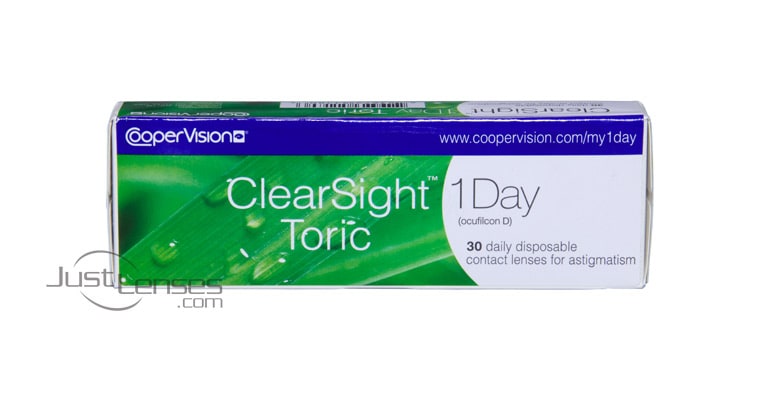 ClearSight 1 Day Toric Contact Lenses