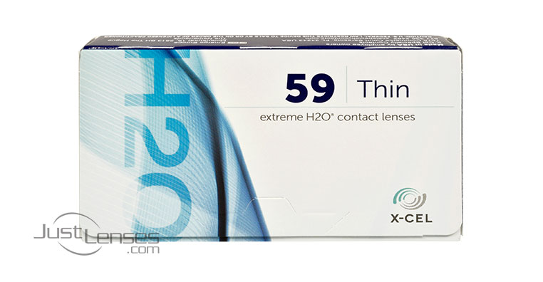 Extreme H2O 59% Thin Contact Lenses