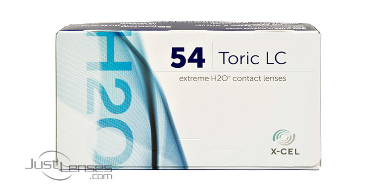 Extreme H2O 54% Toric Contact Lenses